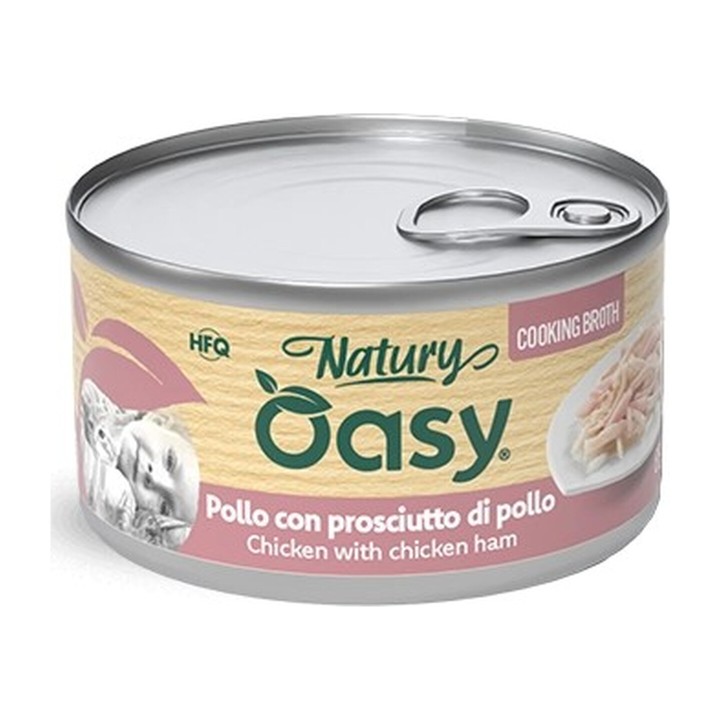 Oasy Natury Cooking Broth Pollo con Prosciutto di Pollo 85 g