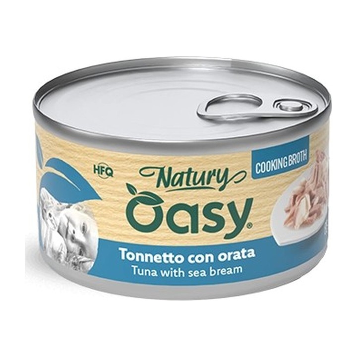 Oasy Natury Cooking Broth Tonnetto con Orata 85 g