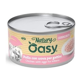 Oasy Natury Cooking Broth Pollo con Uova per Gattini 85 g