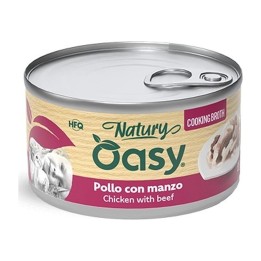 Oasy Natury Cooking Broth Pollo con Manzo 85 g | Zoo Pluto