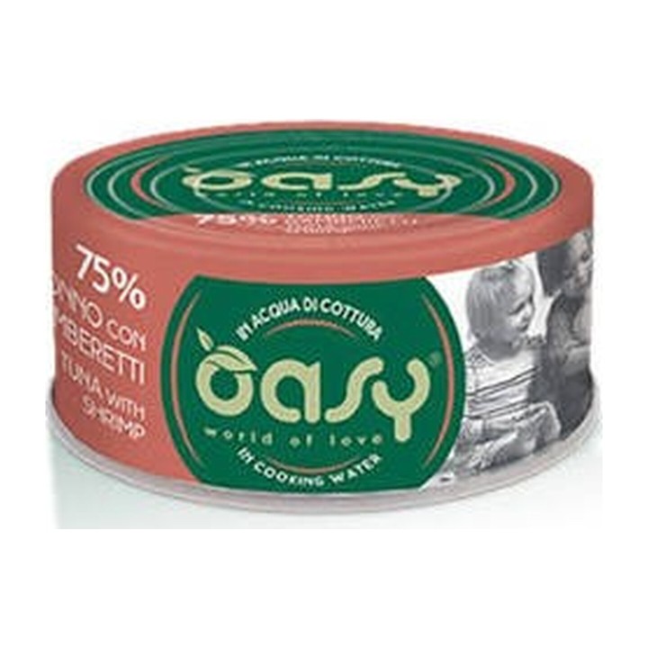 Oasy More Love Lattina Tonno con Gamberetti 70 g