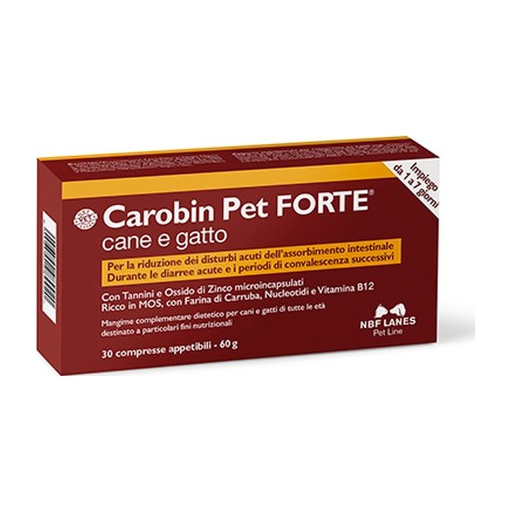 NBF Lanes Carobin Pet Forte 30 compresse | Zoo Pluto