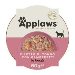 Applaws Pot in Brodo con Filetto di Tonno e Gamberi 60 g