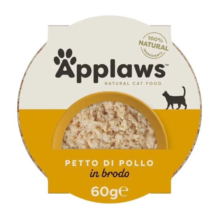 Applaws Pot in Brodo con Petto di Pollo 60 g | Zoo Pluto