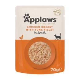 Applaws Bustina in Brodo con Pollo e Tonno 70 g | Zoo Pluto