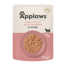 Applaws Bustina in Brodo con Tonno e Salmone 70 g