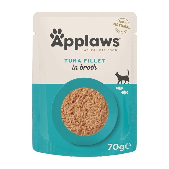 Applaws Bustina in Brodo con Filetto di Tonno 70 g