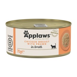 Applaws Lattina in Brodo con Pollo e Tonno 70 g | Zoo Pluto