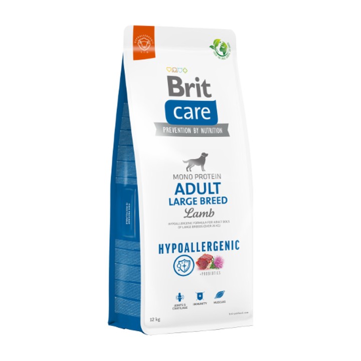 Brit Care Hypoallergenic Adult Taglia Grande Agnello 3 kg