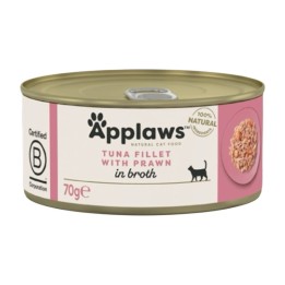 Applaws Lattina in Brodo con Filetto di Tonno e Gamberetti