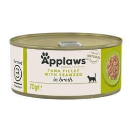Applaws Lattina in Brodo con Filetto di Tonno e Alghe 70 g
