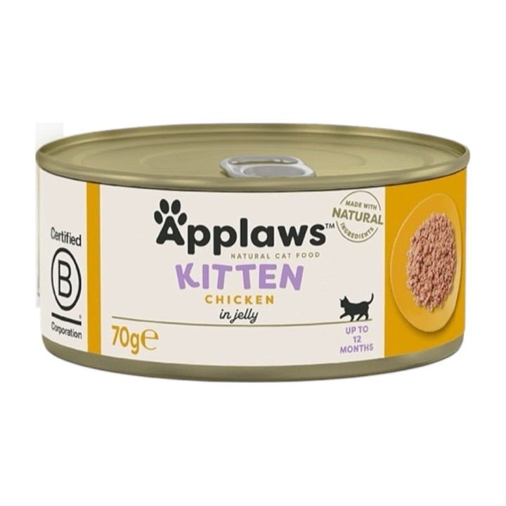 Applaws Lattina in Gelatina per Gattini con Petto di Pollo