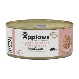 Applaws Lattina in Gelatina con Filetto di Tonno e Salmone