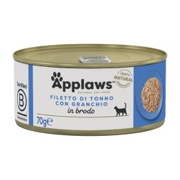 Applaws Lattina in Brodo con Filetto di Tonno e Granchio 70