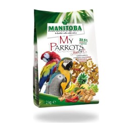 Manitoba My Parrots Ara & C. Alimento Estruso con Frutta per