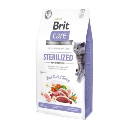 Brit Care Cat Grain Free Sterilizzato Weight Control Anatra