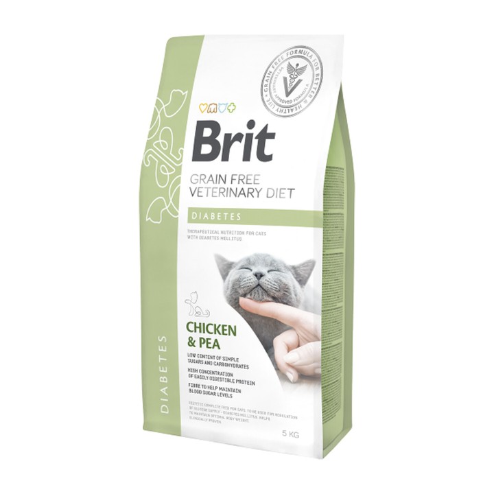 Brit Veterinary Diet Grain Free Cat Diabetes 2 kg