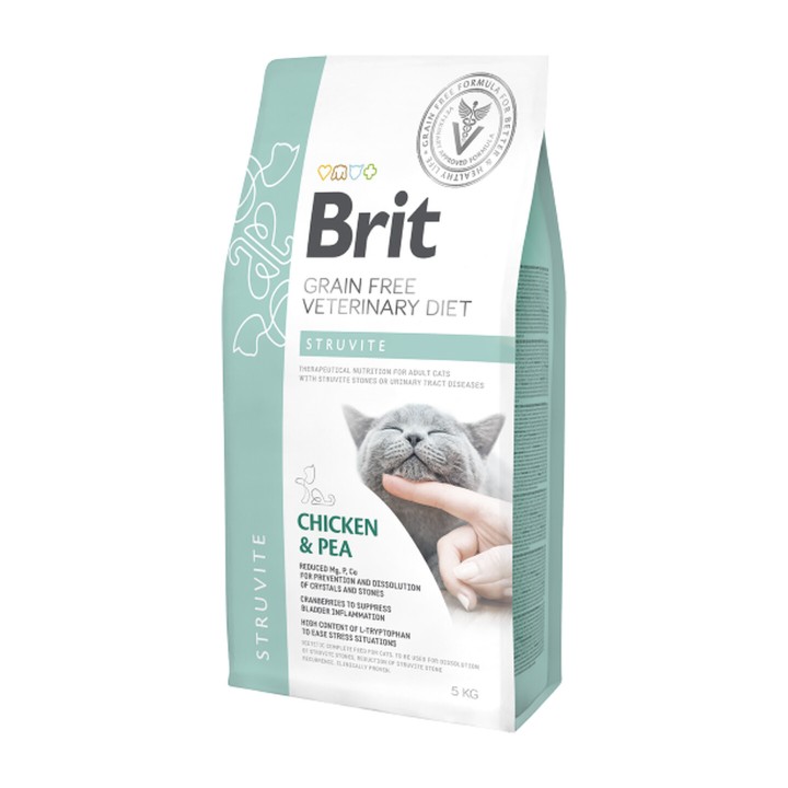 Brit Veterinary Diet Grain Free Cat Struvite 2 kg