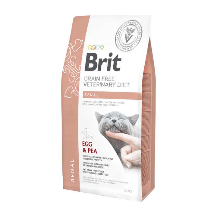 Brit Veterinary Diet Grain Free Cat Renal 2 kg | Zoo Pluto