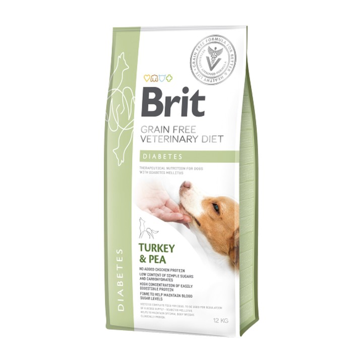 Brit Veterinary Diet Grain Free Dog Diabetes 12 kg