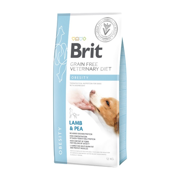 Brit Veterinary Diet Grain Free Dog Obesity 12 kg