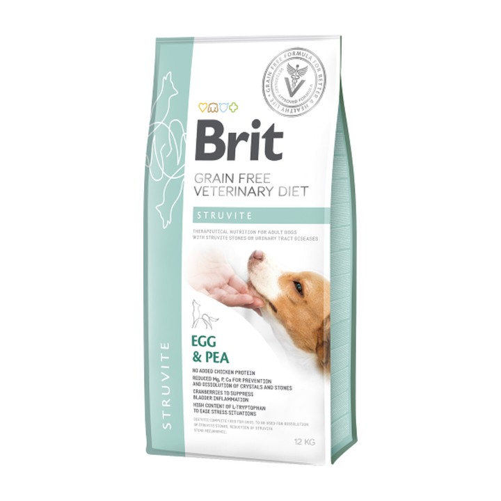 Brit Veterinary Diet Grain Free Dog Struvite 12 kg