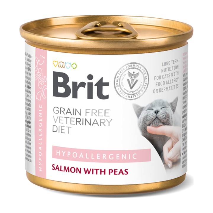 Brit Veterinary Diet Cat Hypoallergenic 200 g | Zoo Pluto
