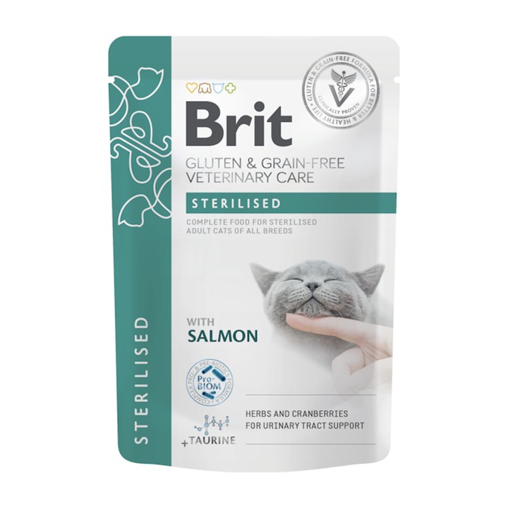 Brit Veterinary Diet Cat Sterilised 85 g | Zoo Pluto