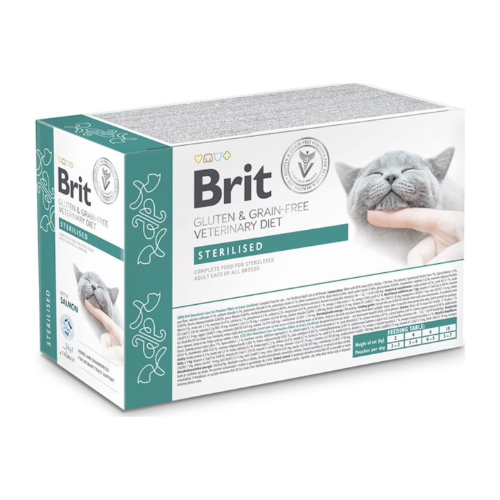 Brit Veterinary Diet Cat Sterilised 85 g | Zoo Pluto