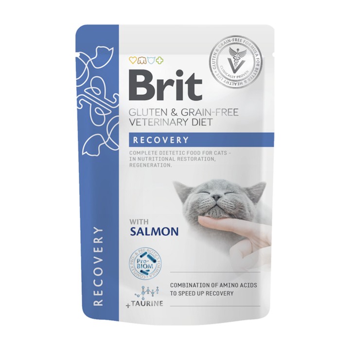 Brit Veterinary Diet Grain Free Cat Recovery 85 g