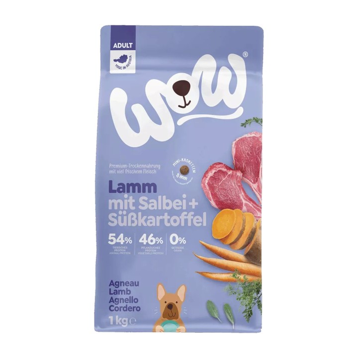 WOW Grain Free Minis Adulto Agnello 1 kg | Zoo Pluto