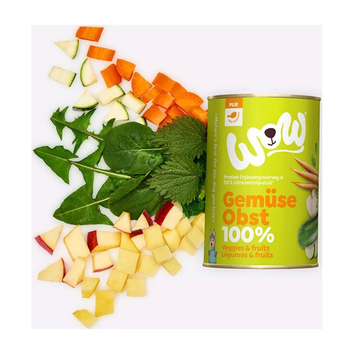 WOW Verdura e Frutta 400 g | Zoo Pluto