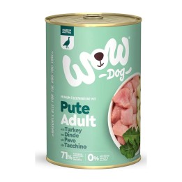 WOW Adulto Tacchino con Zucchine e Dente di Leone 400 g