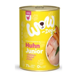 WOW Junior Pollo con Carote e Ortica 400 g | Zoo Pluto