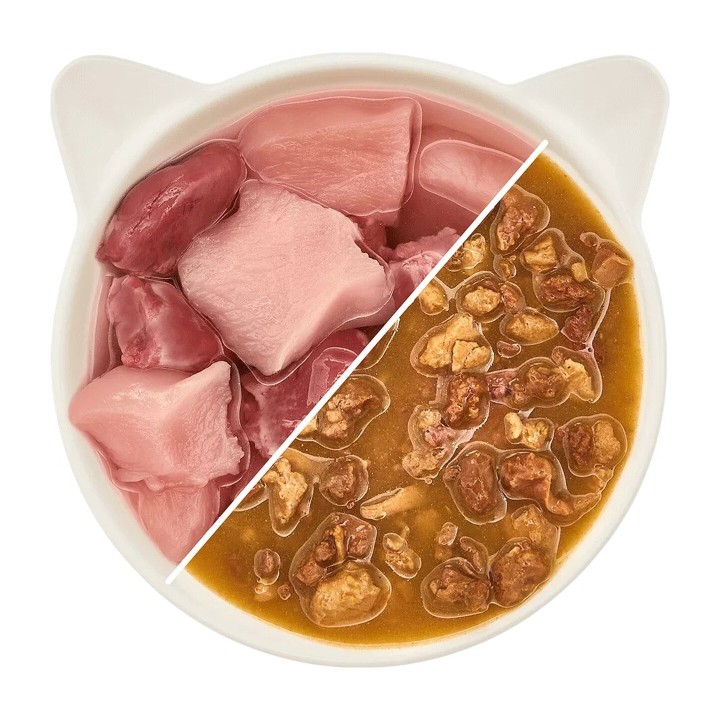 WOW Cat Adult Pollo in salsa (min,) 85 g | Zoo Pluto