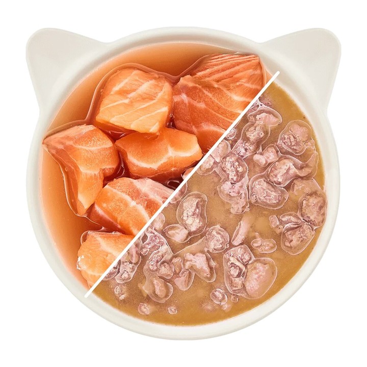 WOW Cat Adult Salmone in salsa 85 g | Zoo Pluto