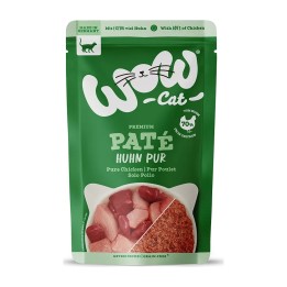 WOW Cat Adult Patè Pollo puro 125 g | Zoo Pluto
