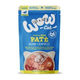 WOW Cat Junior Patè Pollo e Gamberi 125 g | Zoo Pluto