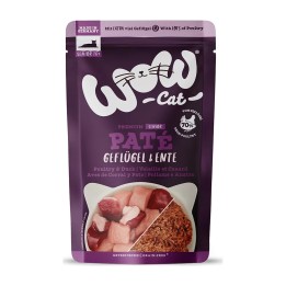 WOW Cat Senior Patè Pollame e Anatra 125 g | Zoo Pluto
