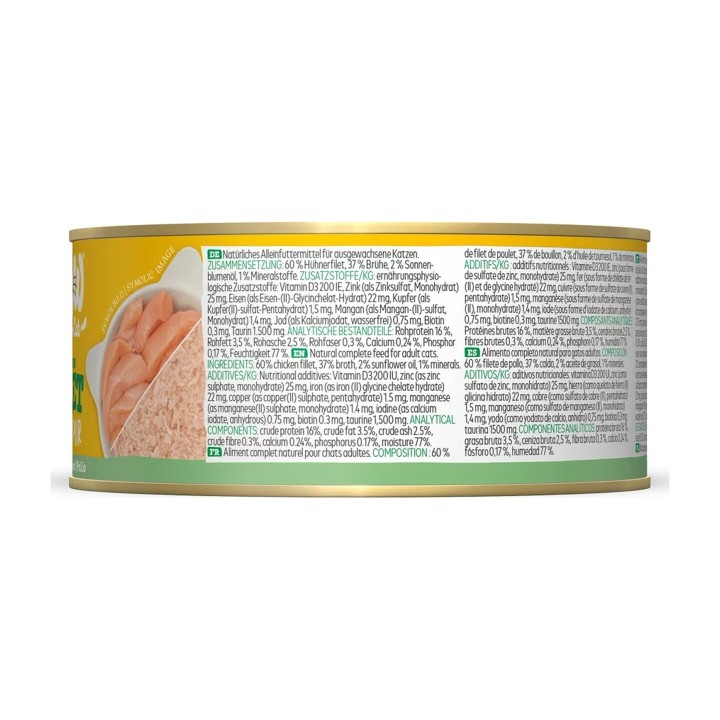 WOW Cat Adulto Filetto di Pollo 70 g | Zoo Pluto