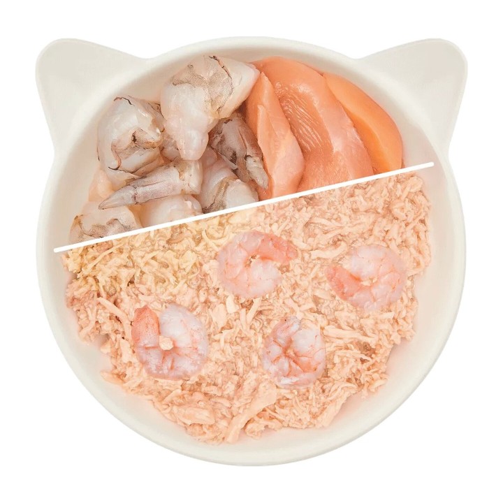 WOW Cat Adulto Filetto di pollo con gamberi 70 g