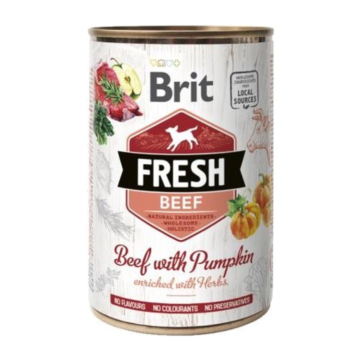 Brit Fresh Manzo e Zucca 400 g | Zoo Pluto
