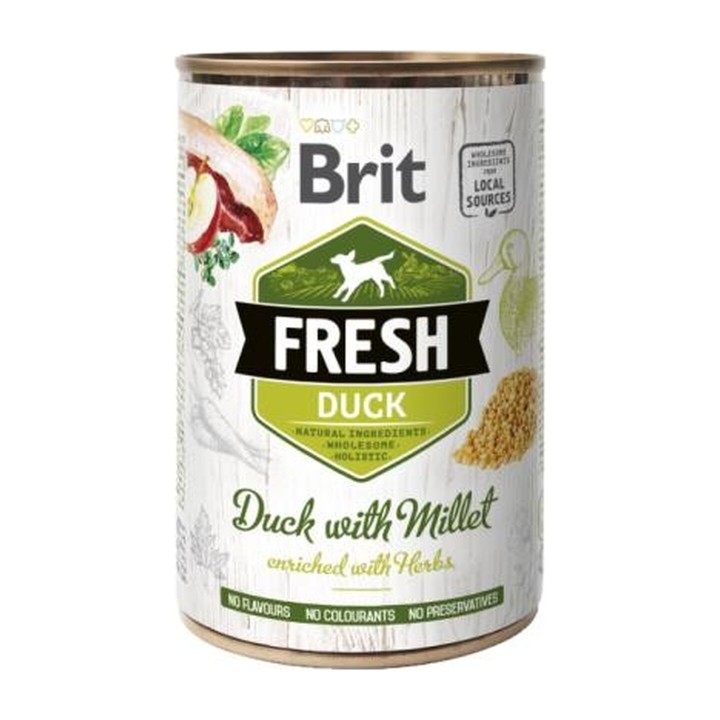 Brit Fresh Anatra e Miglio 400 g | Zoo Pluto