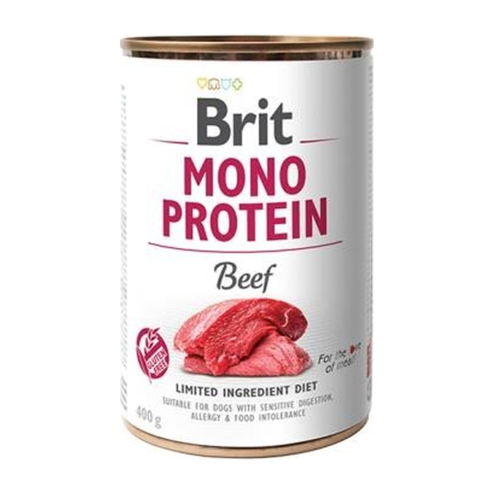 Brit Care Monoproteico Manzo 400 g | Zoo Pluto