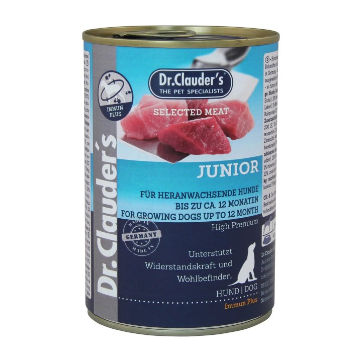 Dr.Clauders Selected Meat Junior 400 g | Zoo Pluto