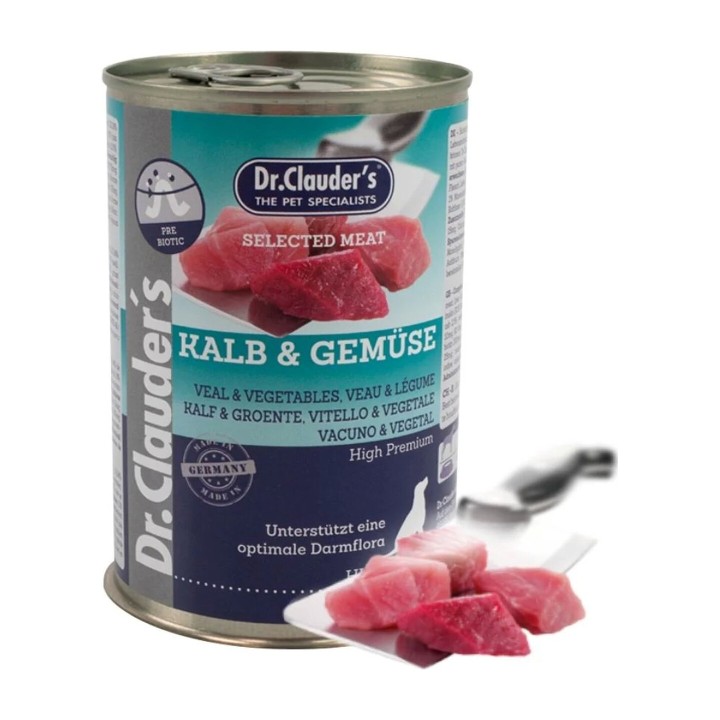 Dr.Clauders Selected Meat Vitello e Verdure 400 g