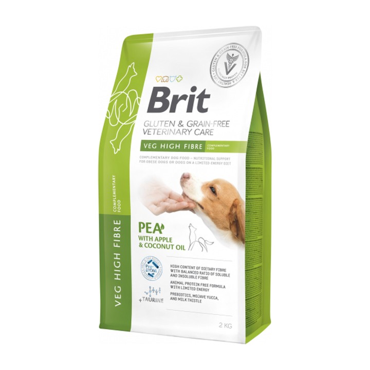 Brit Veterinary Diet Grain Free Vegetarian Ricco di Fibre 2