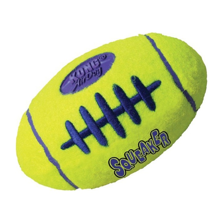 KONG AirDog Squeaker Football Small | Zoo Pluto