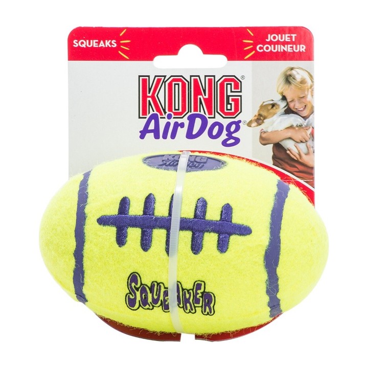 KONG AirDog Squeaker Football Large | Zoo Pluto