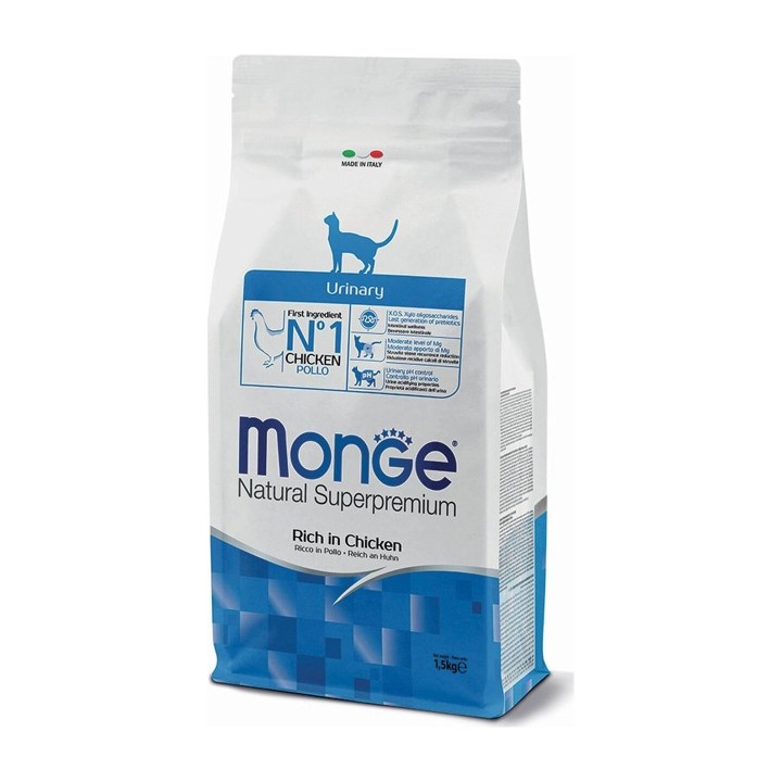 Monge Natural Superpremium Urinary Ricco in Pollo 1,5 kg